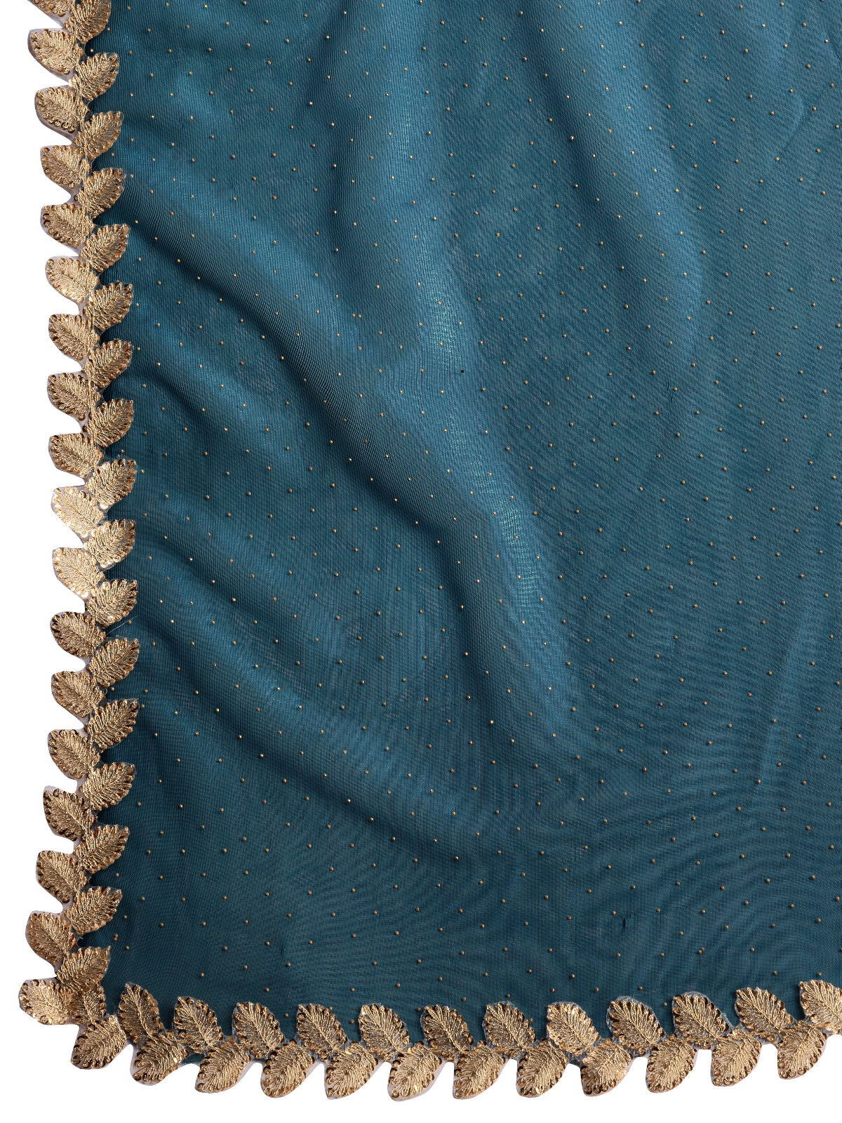 Buy Blue Partywear Sarees Online at STORI