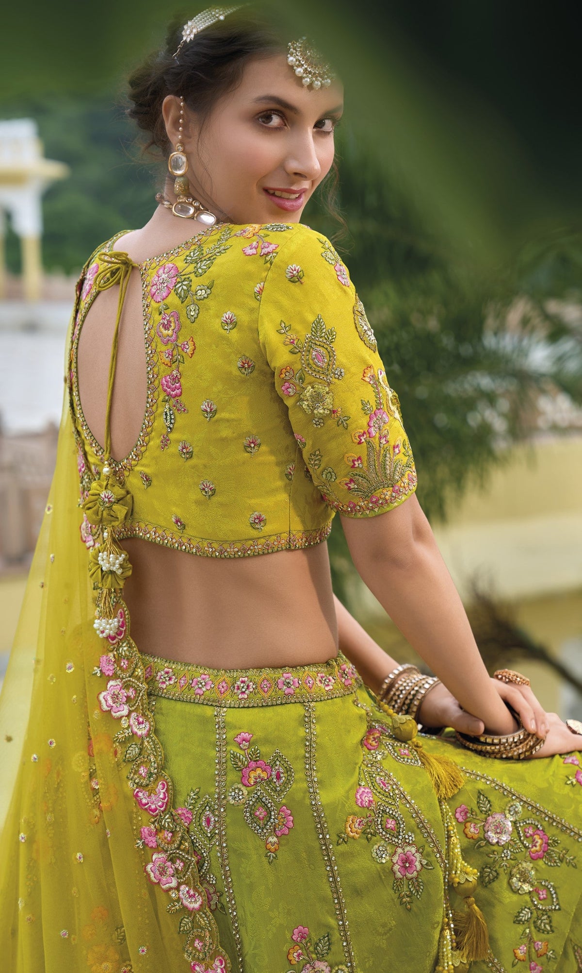 Shop Yellow Lehenga In Online-STORI
