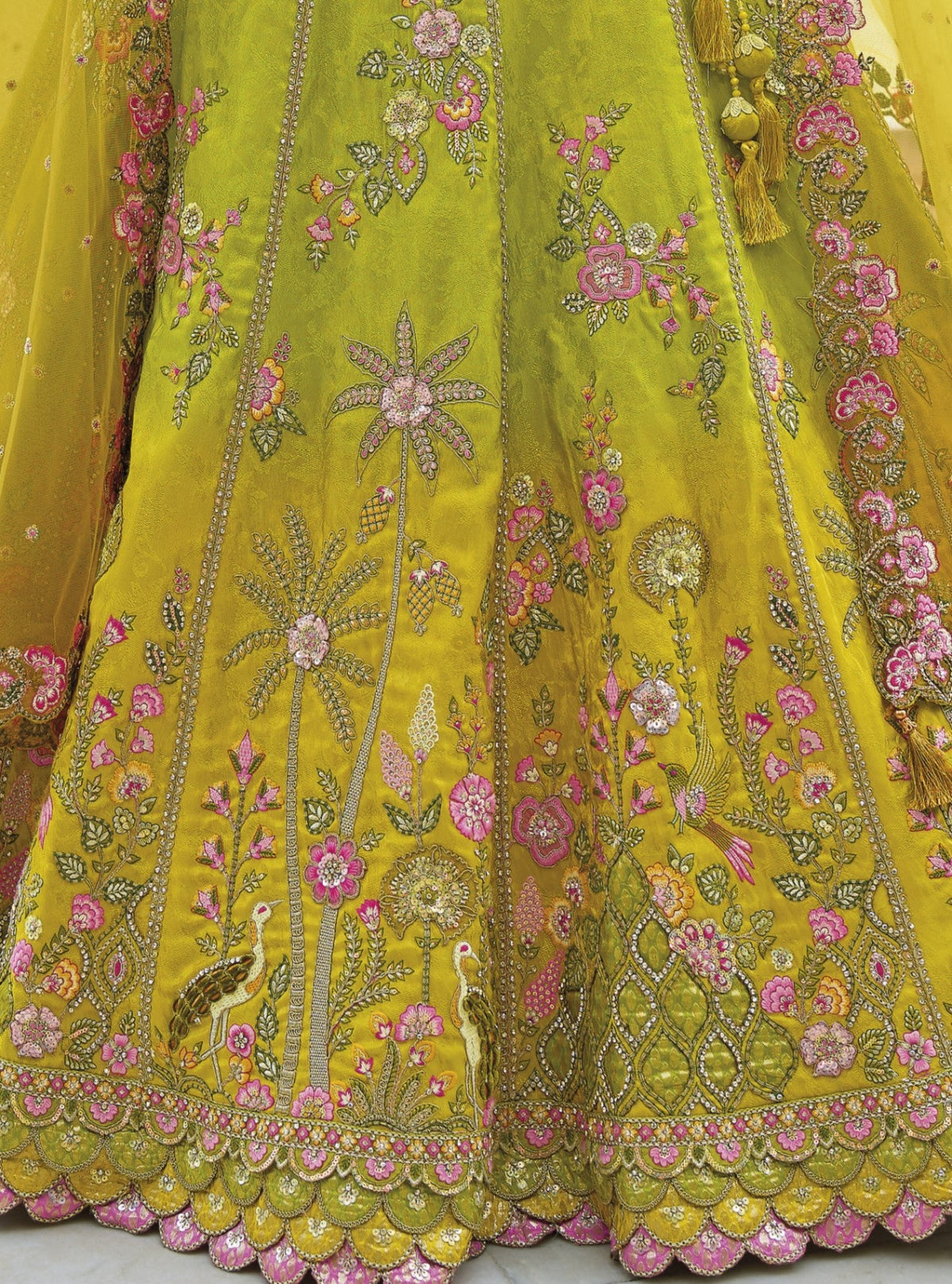 Shop Yellow Lehenga In Online-STORI