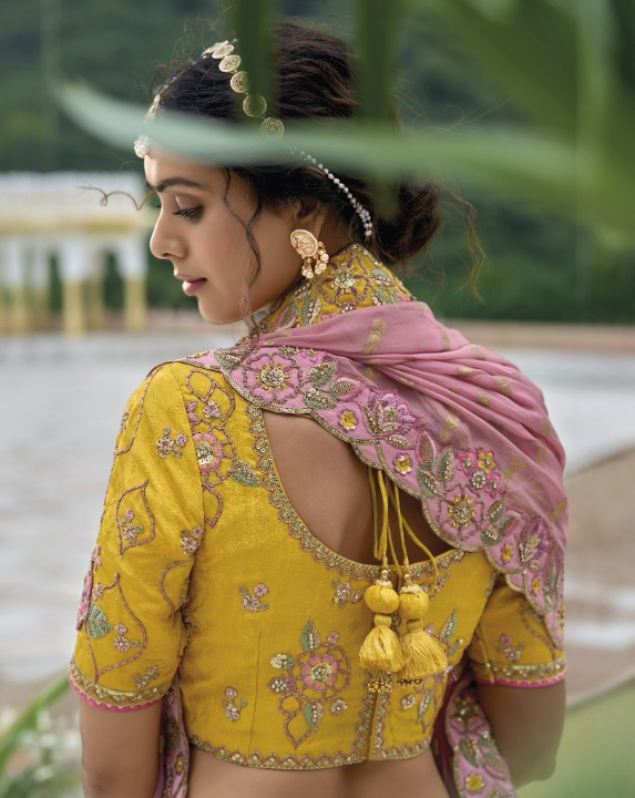 Shop Yellow Lehenga In Online-STORI