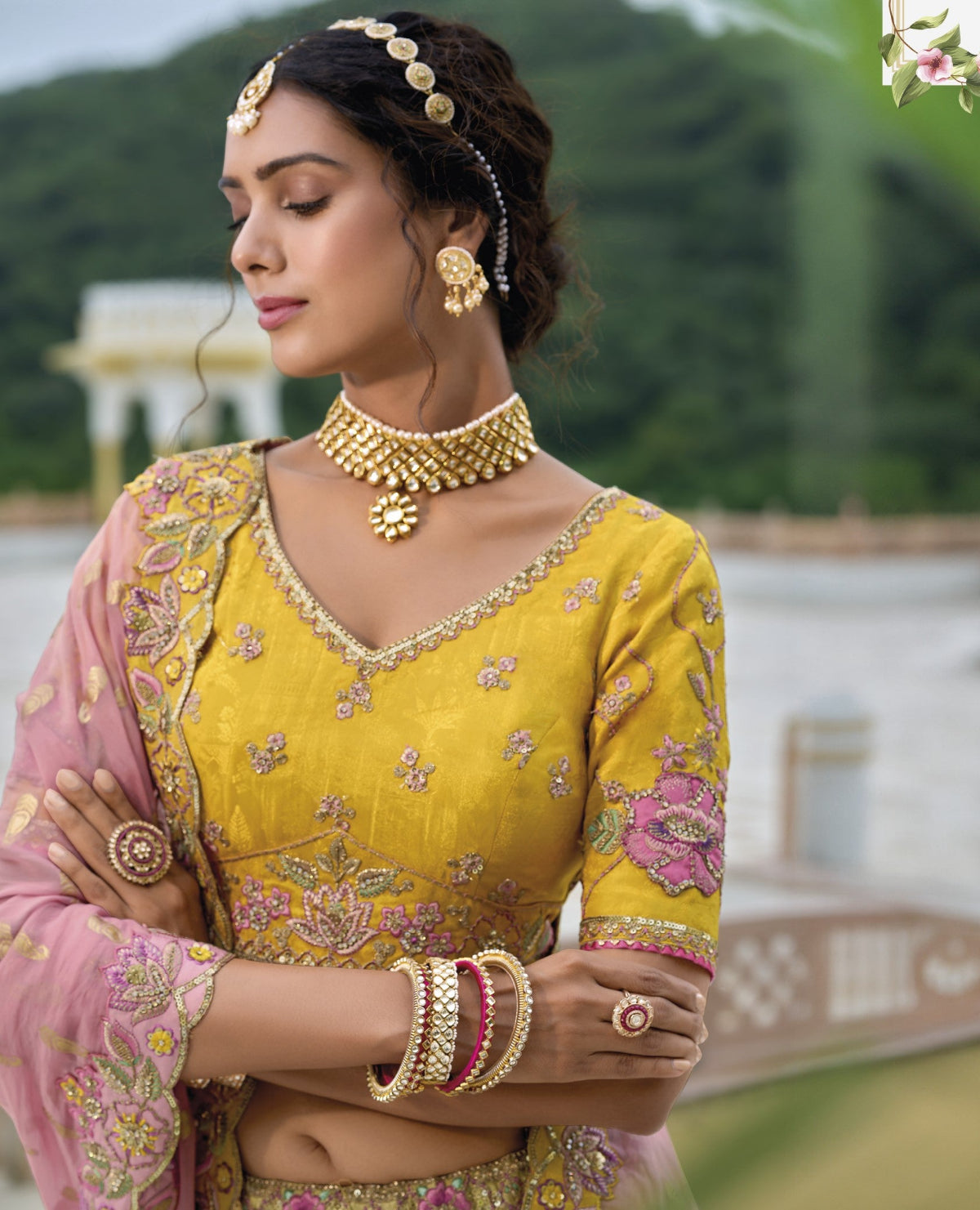 Shop Yellow Lehenga In Online-STORI