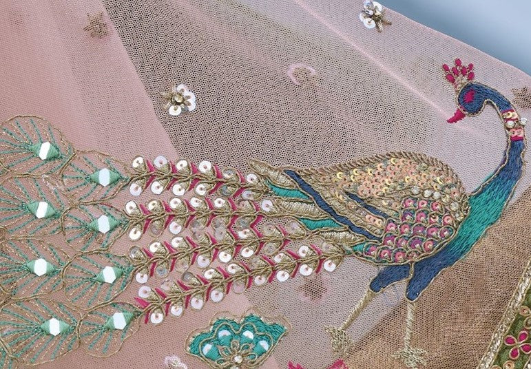 Shop Green Lehenga In Online-STORI