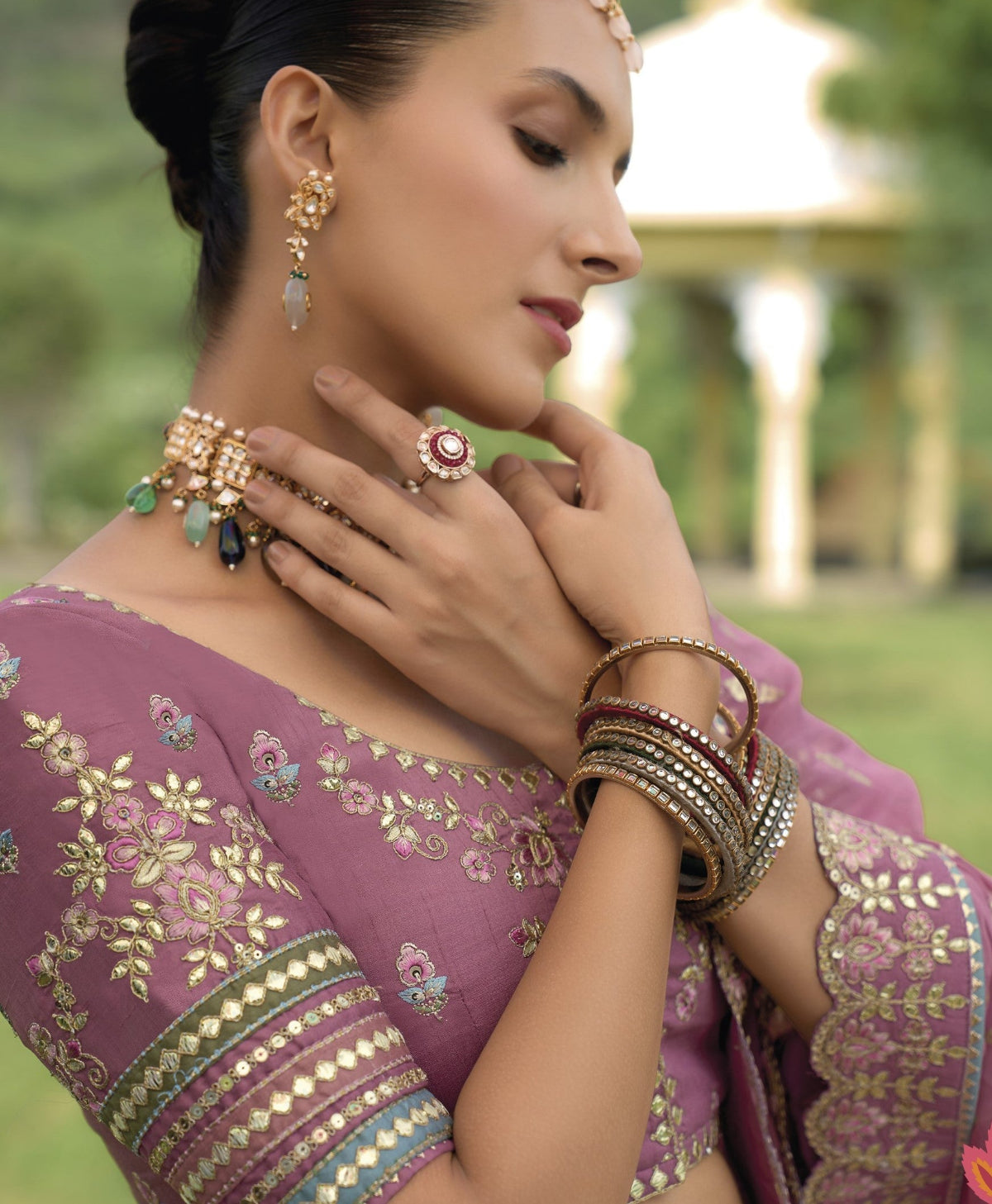 Buy Pink Lehenga Online -STORI