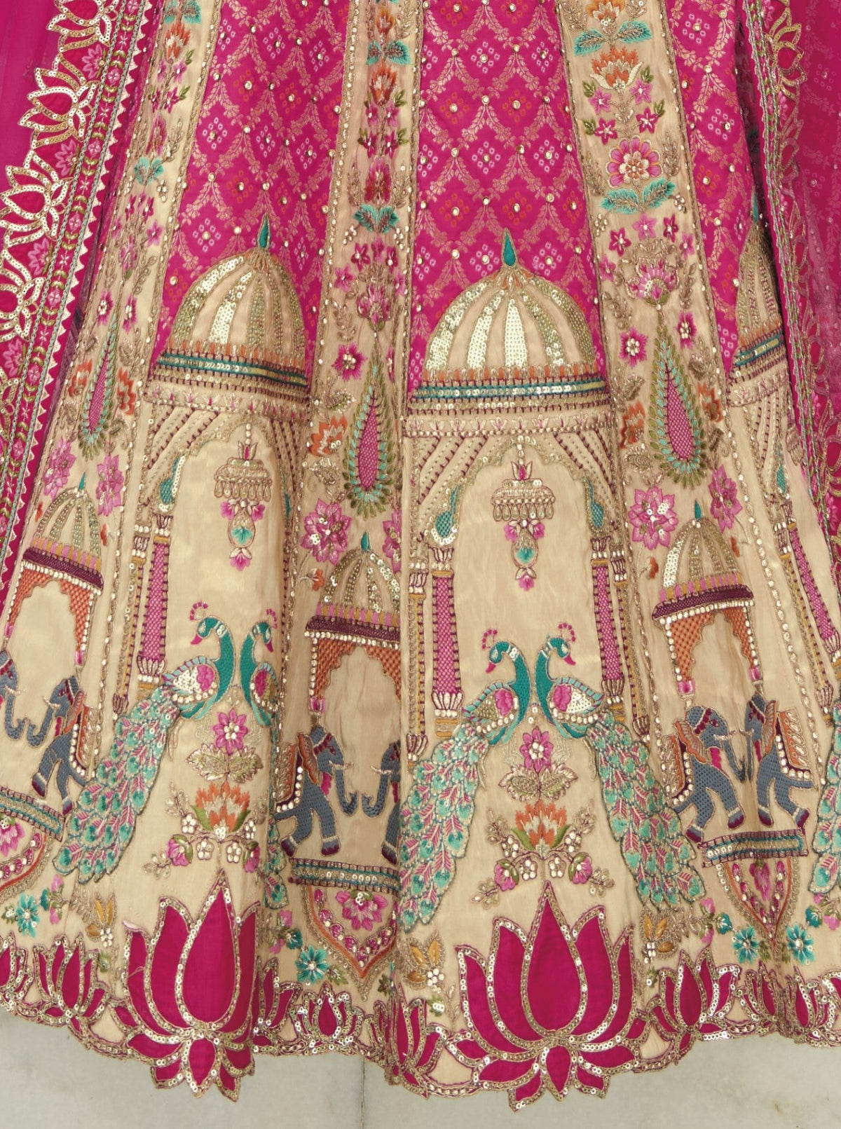 Buy Pink Lehenga In Online -STORI