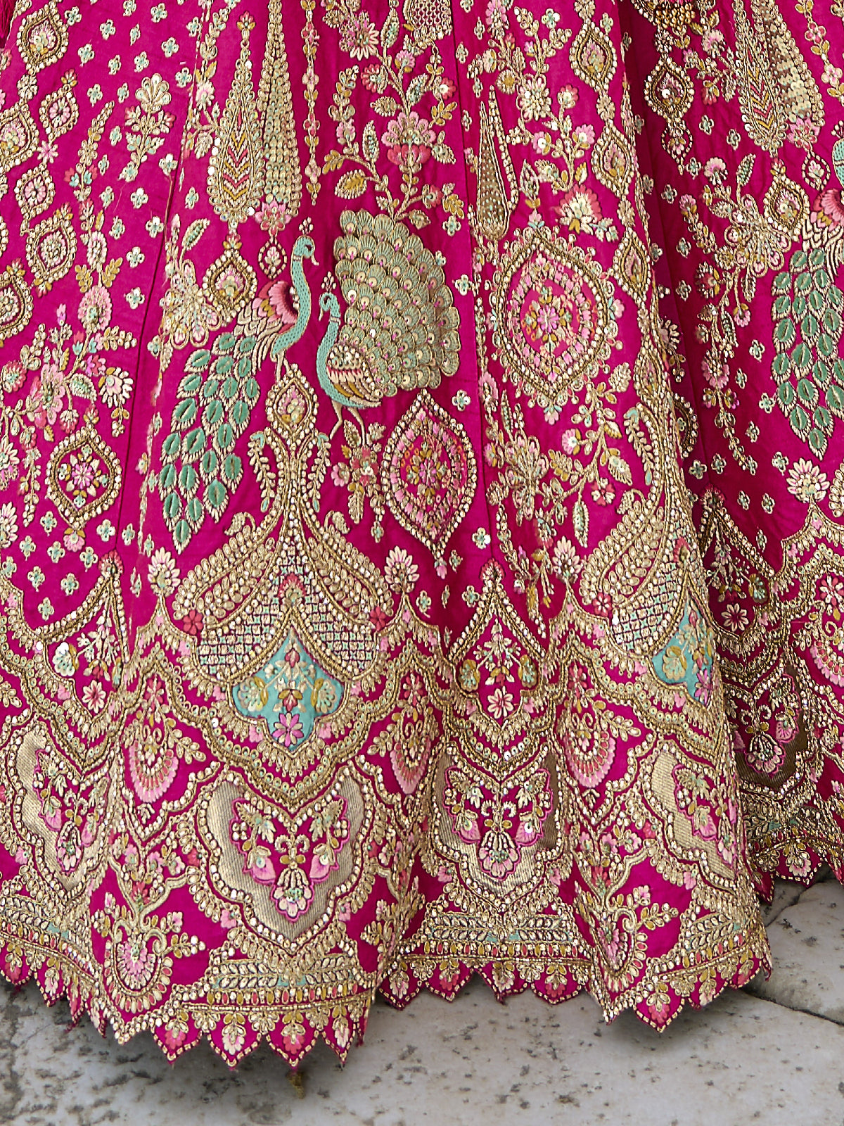 Buy Pink Lehenga In Online -STORI