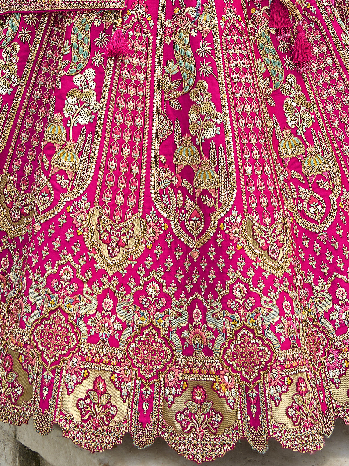 Buy Pink Lehenga In Online-STORI