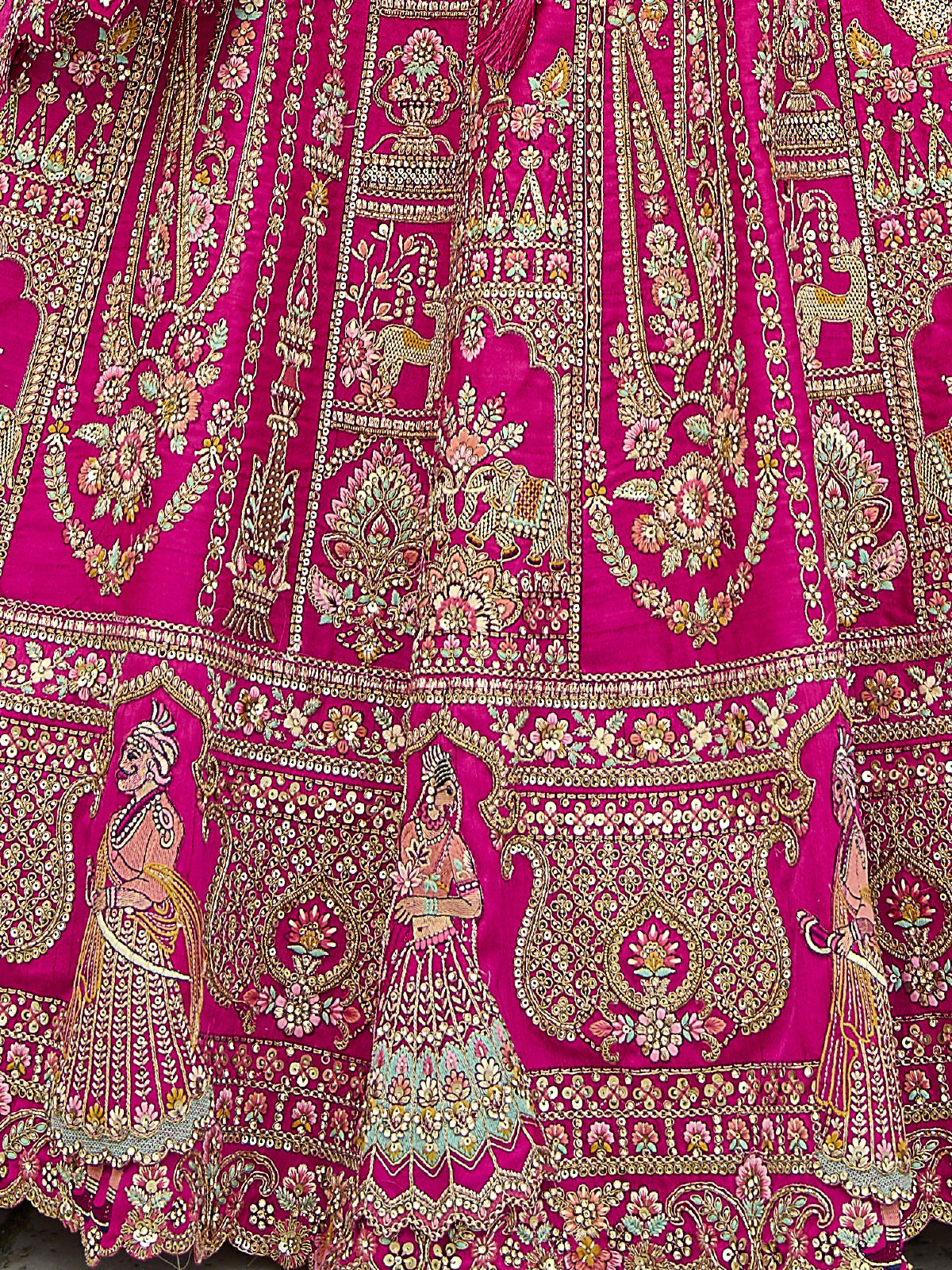 Buy Pink Bridal Lehenga In Online-STORI