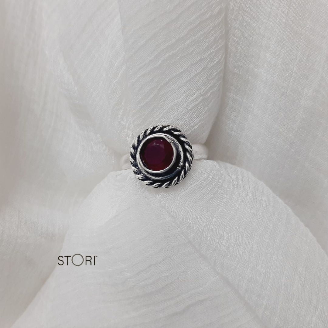 Best Selling Oxidised Silver Ring