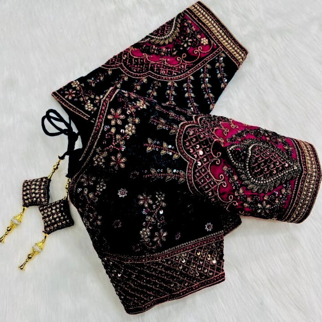 Padmavati Heavy Embroidered Bridal Blouse