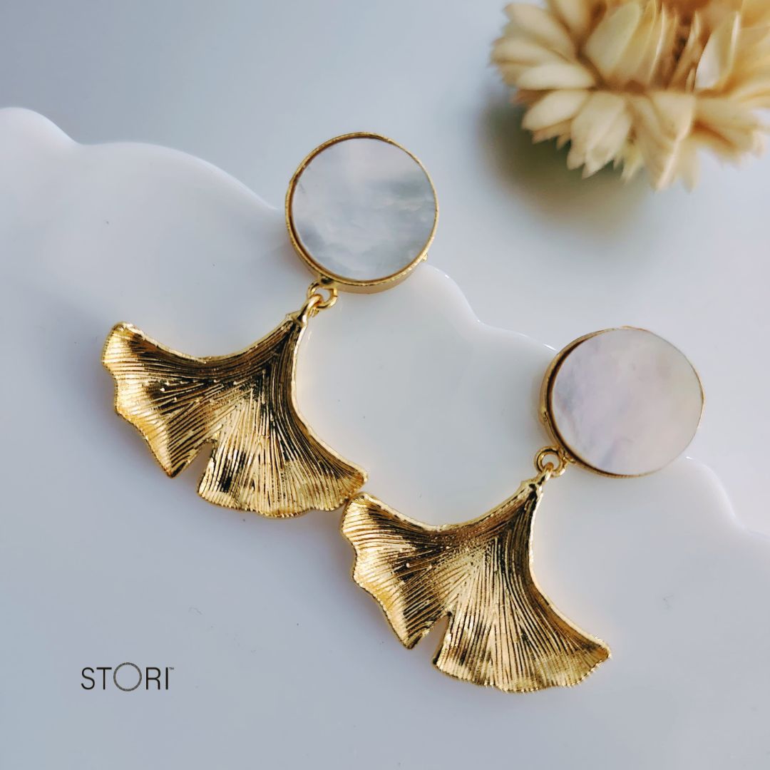 MOP Monalisa Stone Earrings for Women Near Me- STORI