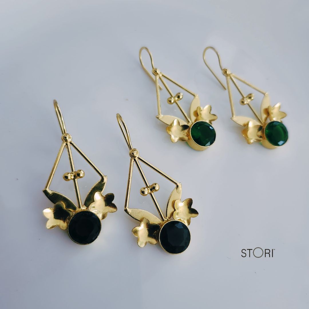 Monalisa Stone Earrings for Women Near Me- STORI