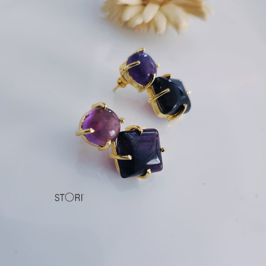 Shop Amethyst Earrings for Women Online - STORI