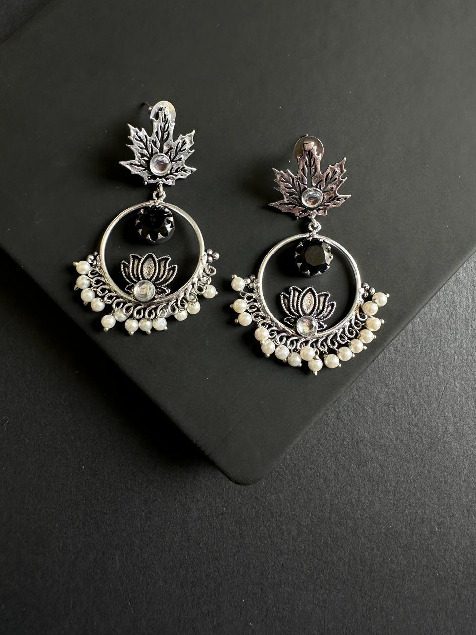 Maitreyi Hoop Dangling Earrings