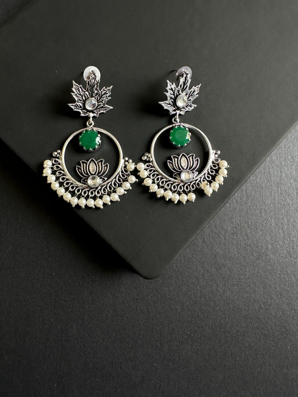 Maitreyi Hoop Dangling Earrings
