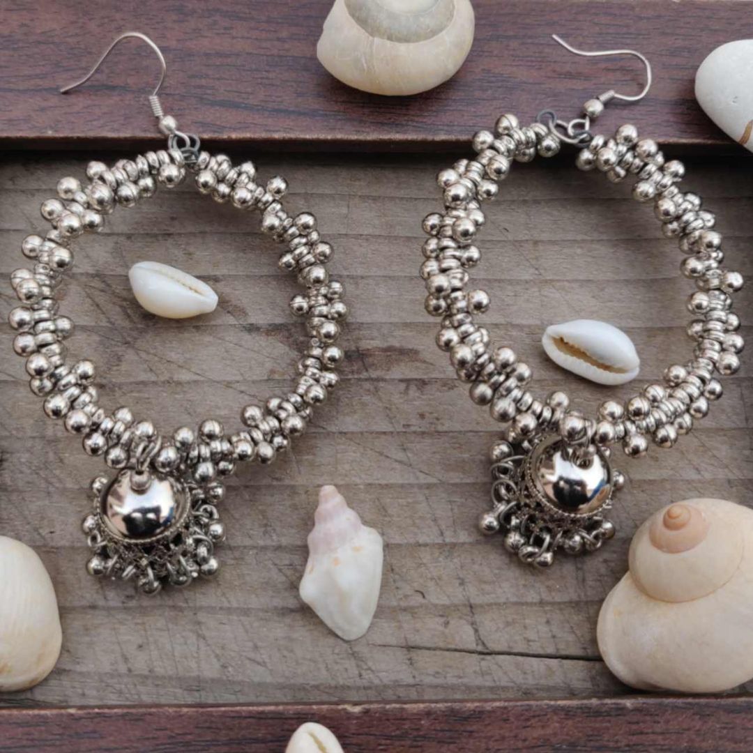 Shop Navratri Loop Earrings on Sale - STORI