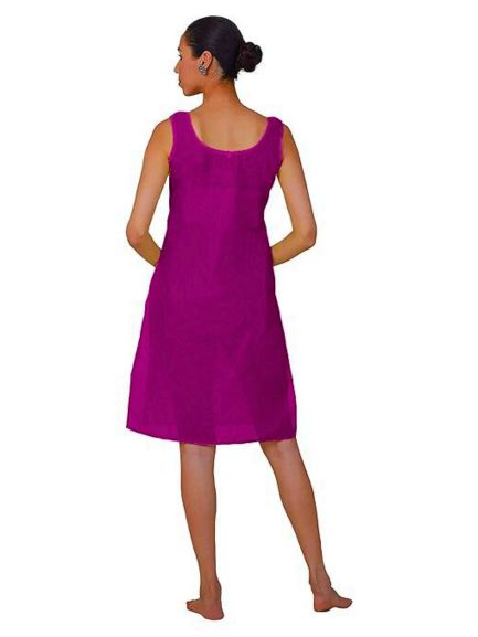 Mauve Cotton Long Inner Slip
