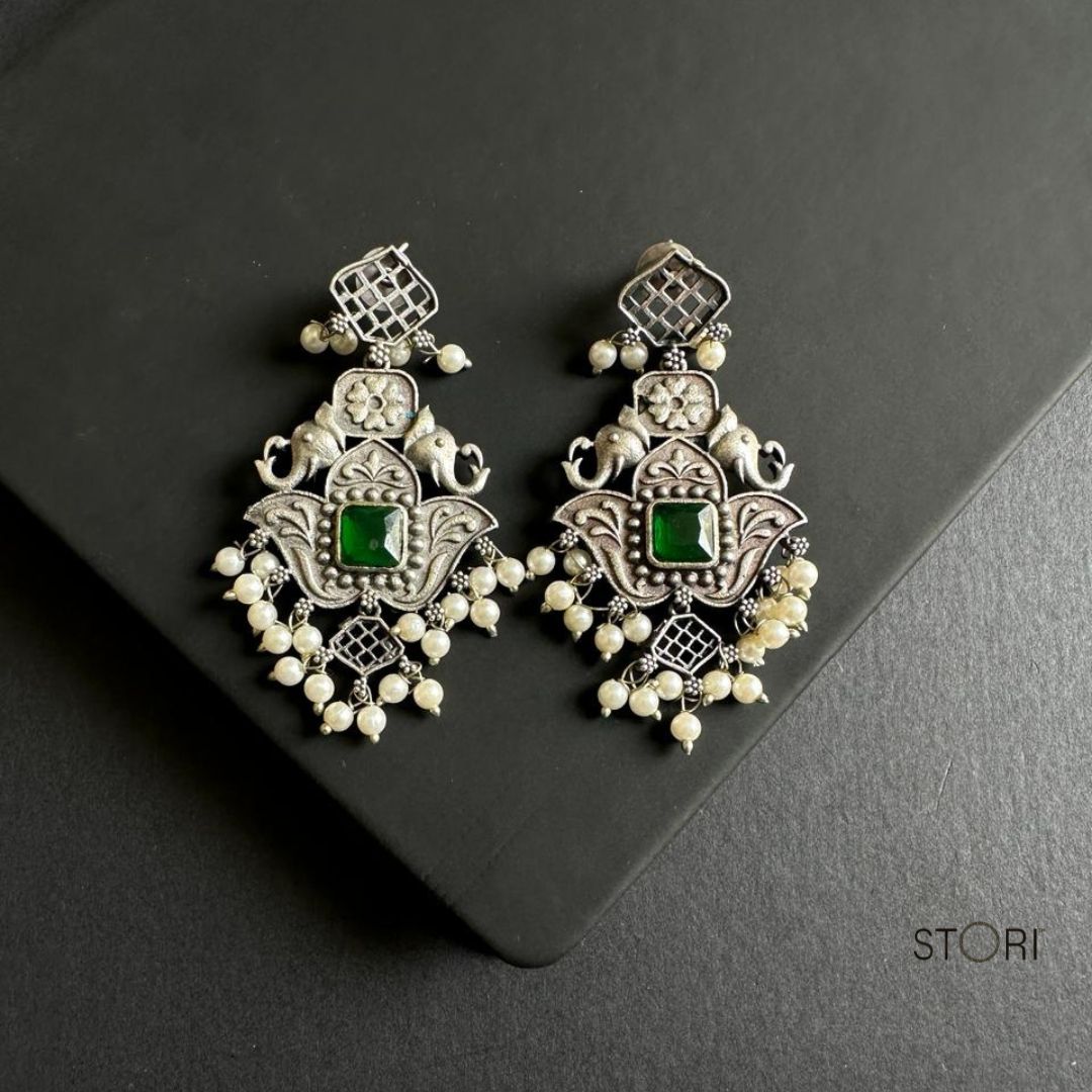 Shop Green Handmade Earrings