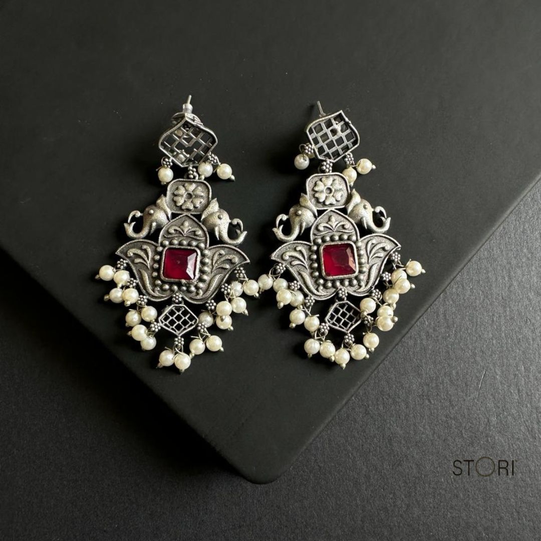Shop Red Handmade Earrings