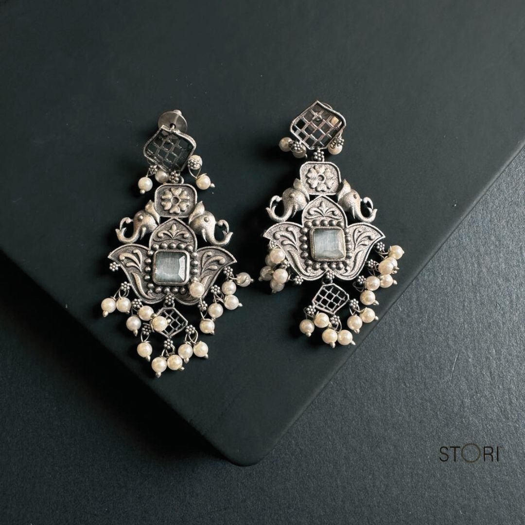 Shop White Handmade Earrings