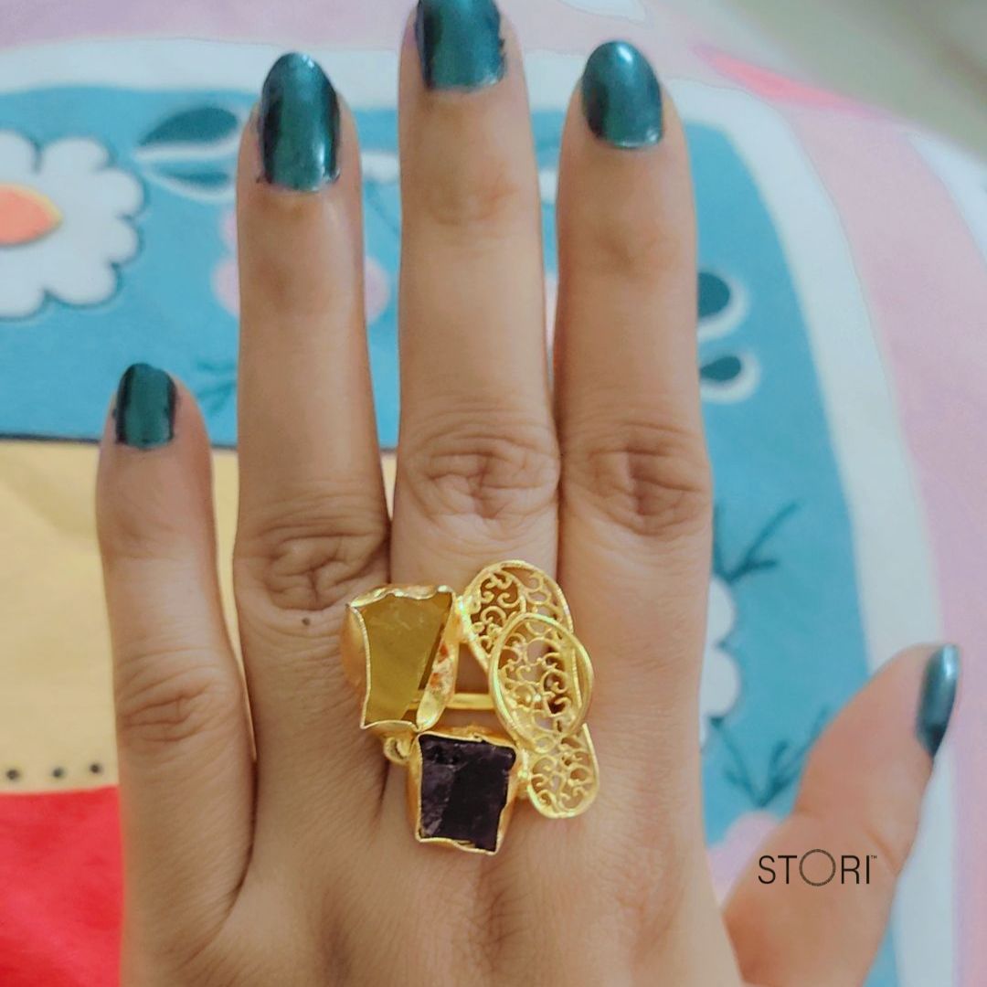 Amethyst Handmade Finger Ring Online