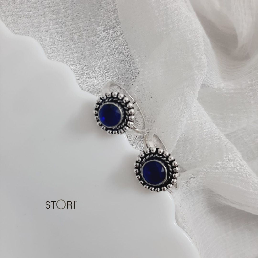 Blue Women Toe Ring Online- STORI