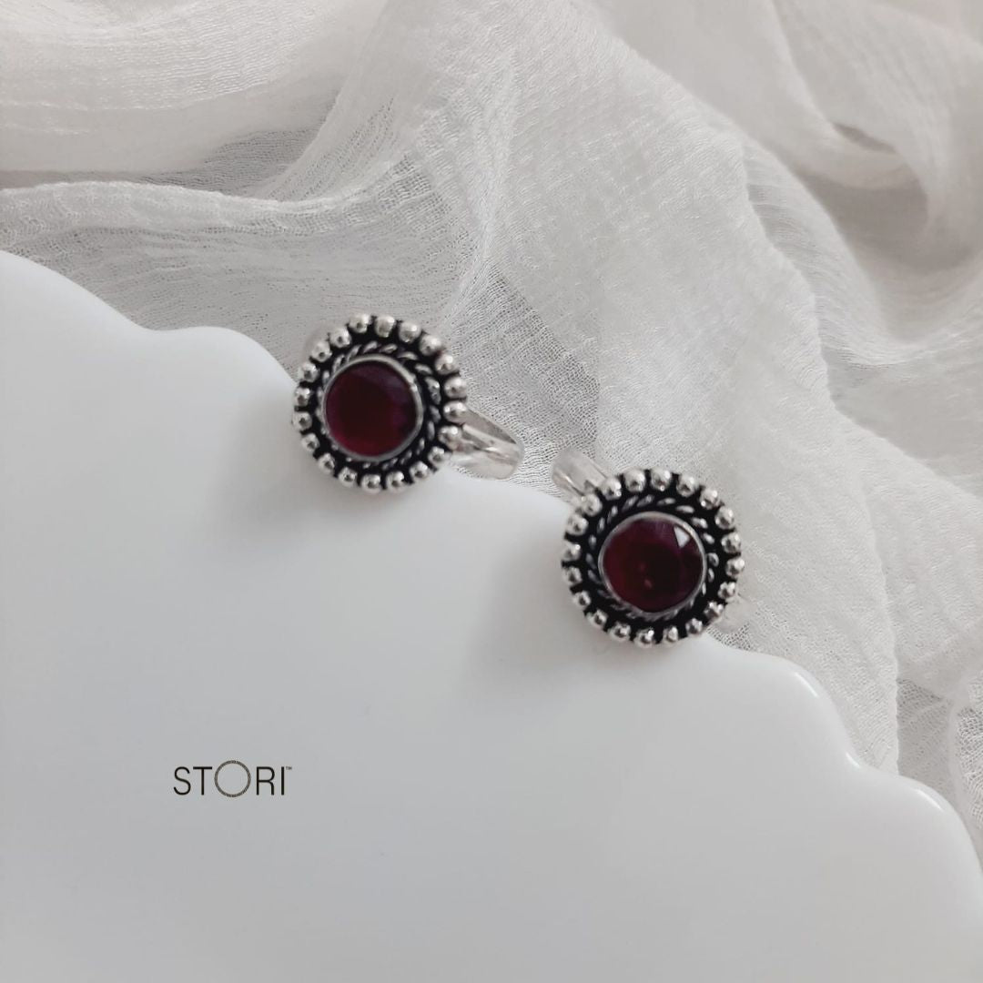 Red Women Toe Ring Online- STORI
