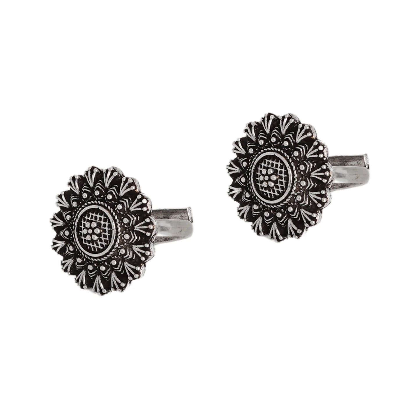Shop Quality Silver Oxidised Toerings Online - STORI