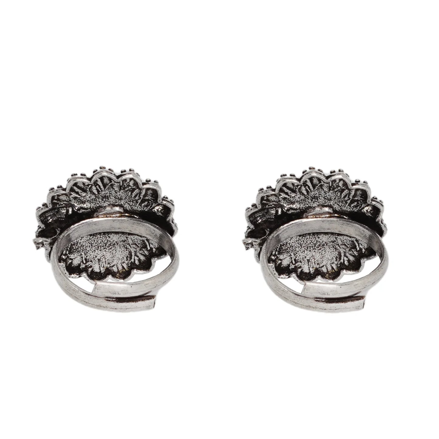 Shop Quality Silver Oxidised Toerings Online - STORI