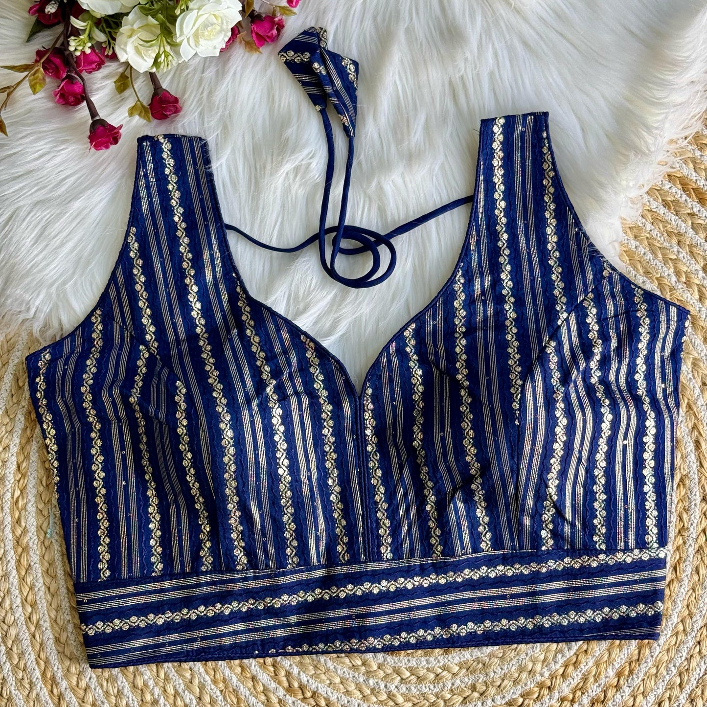 Best Banarasi Readymade Blouse Online-STORI