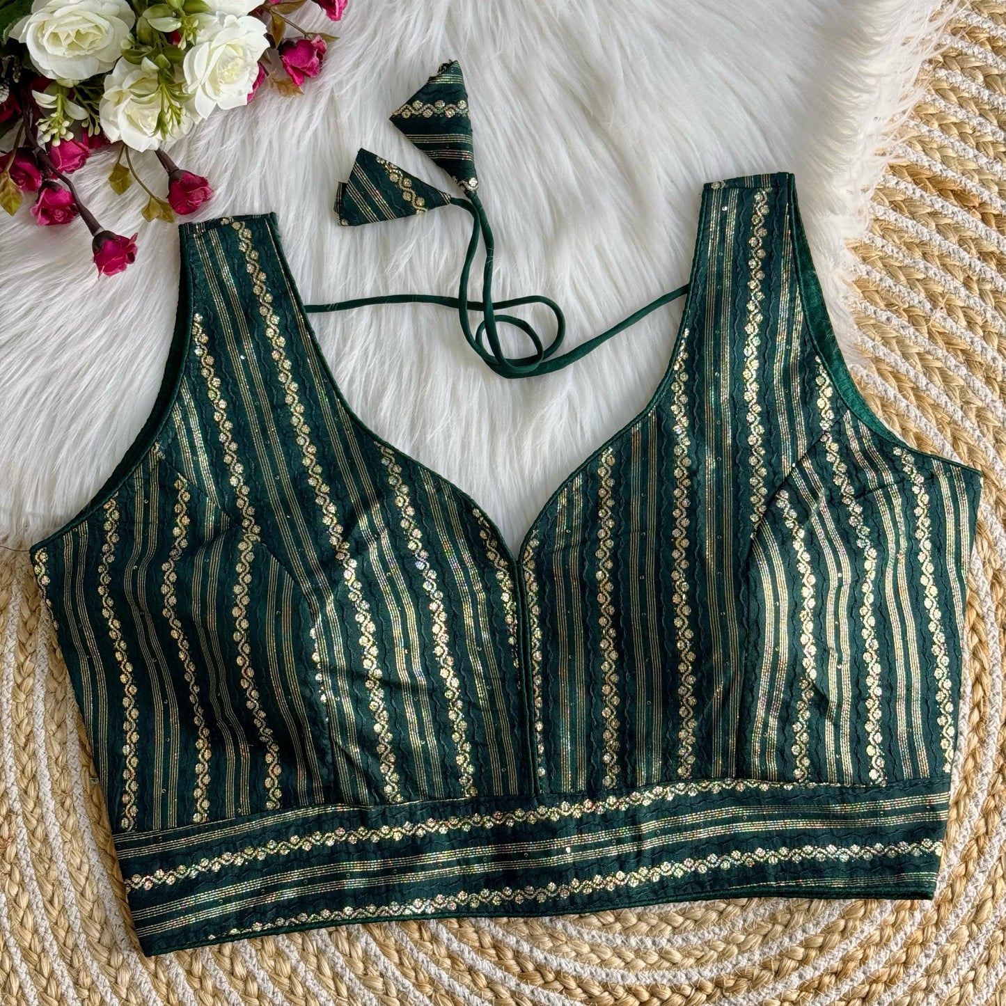 Best Banarasi Readymade Blouse Online-STORI