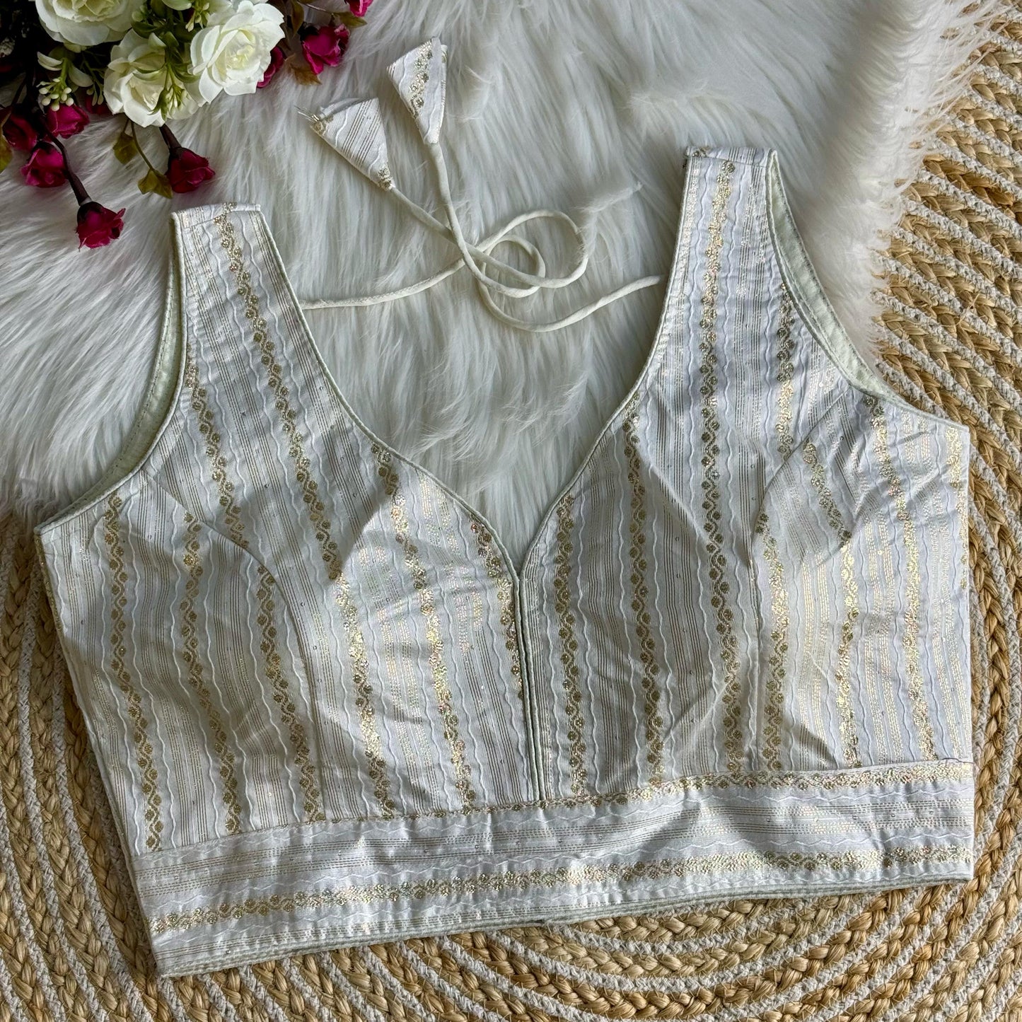 Best Banarasi Readymade Blouse Online-STORI