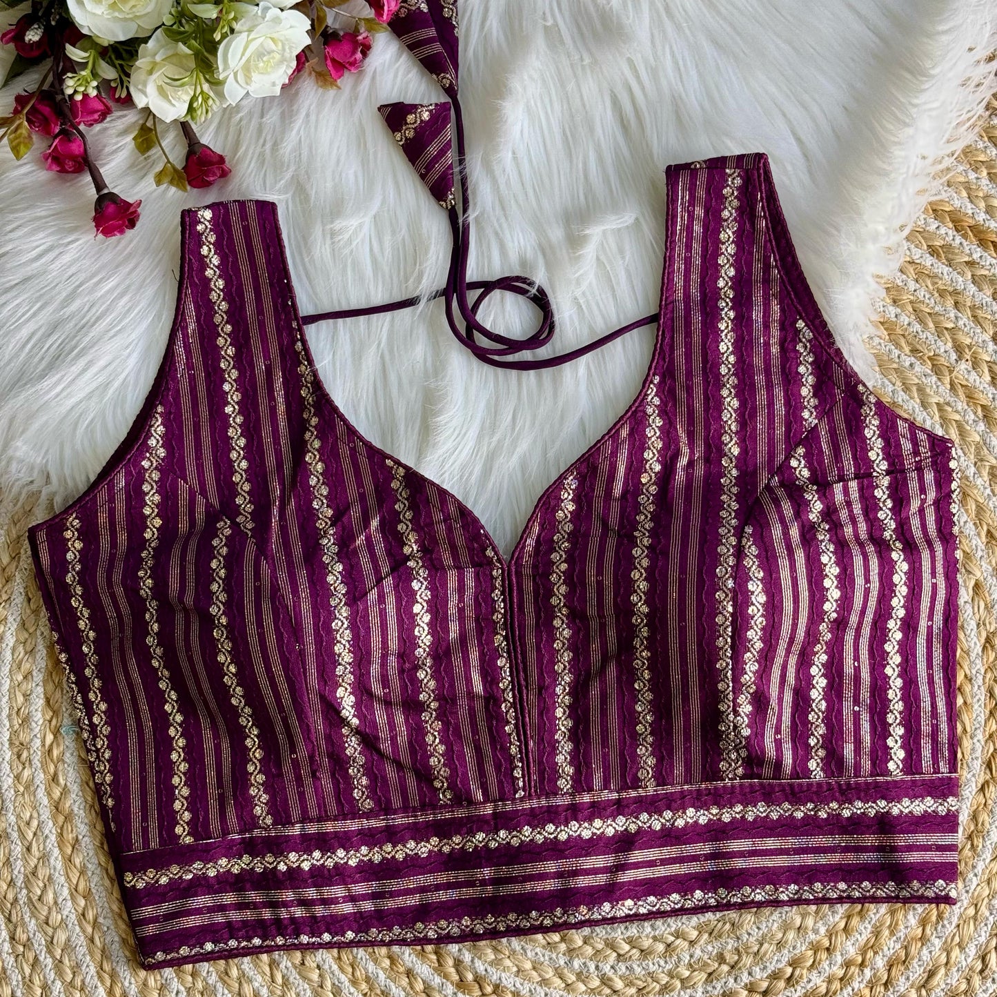 Best Banarasi Readymade Blouse Online-STORI