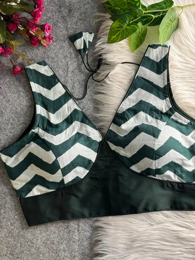 Shop Readymade Cotton Blouses Online - STORI