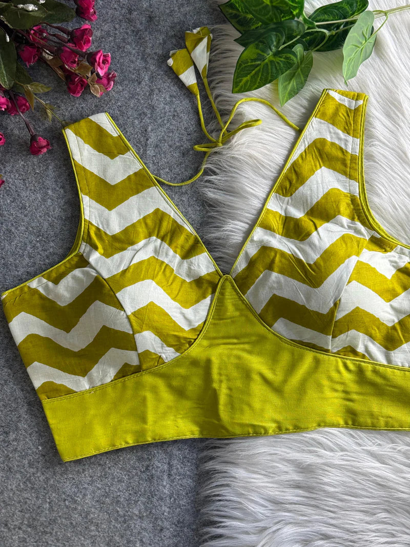 Shop Readymade Cotton Blouses Online - STORI