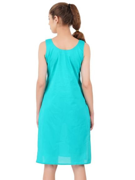 Firozi Cotton Long Inner Slip