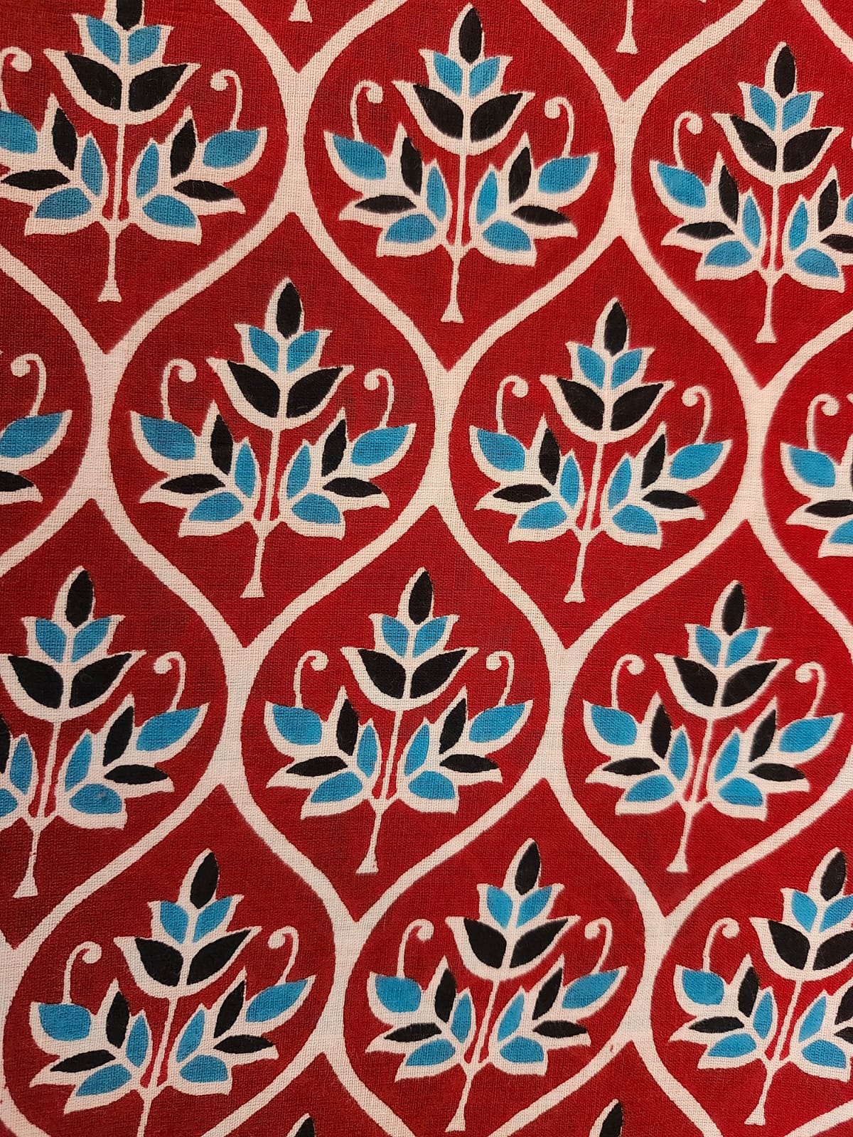 Red Handloom Cotton Mulmul Saree Online-STORI