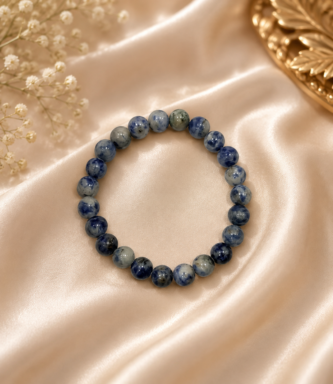 Sodalite Beads Bracelet1