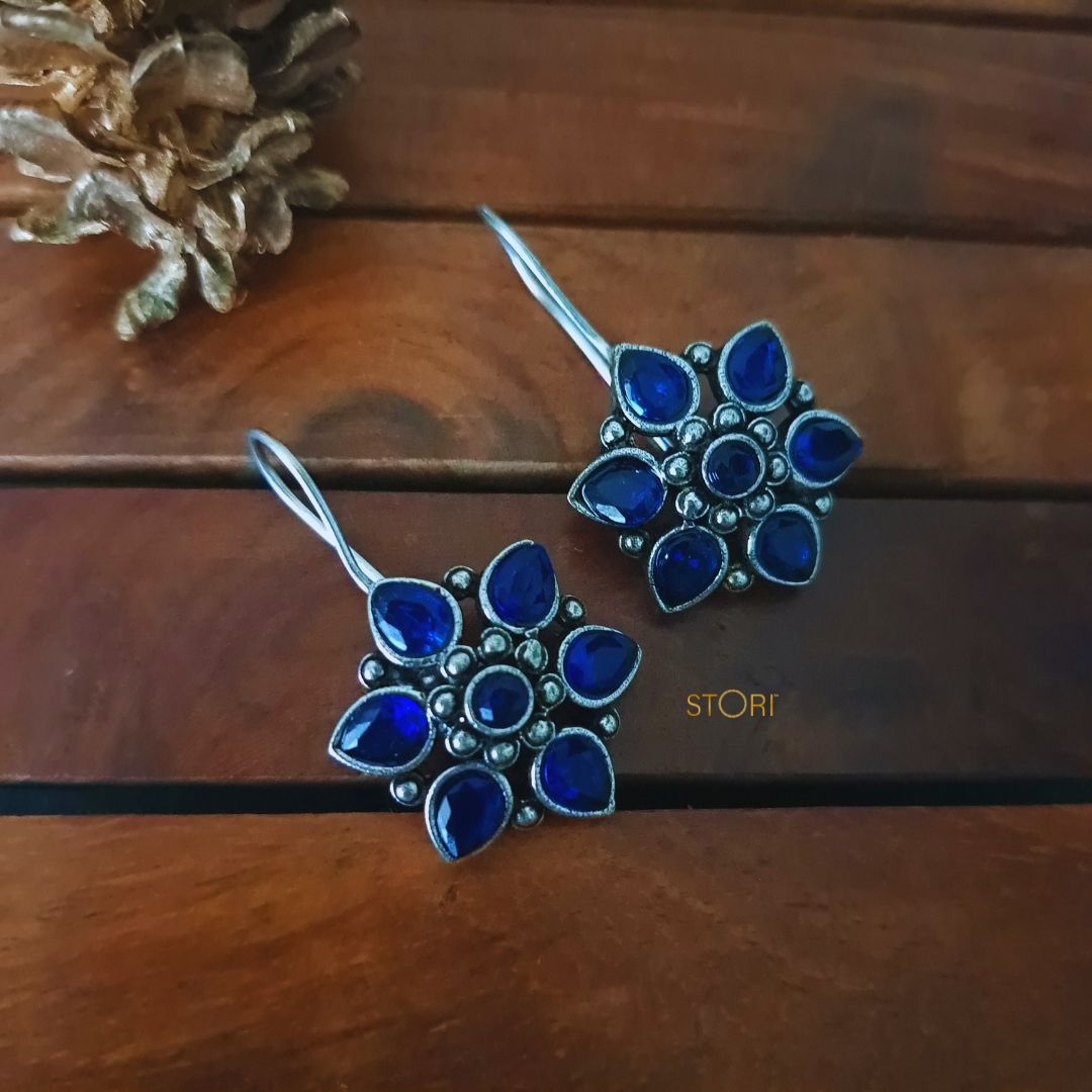 Ragini Studded Stone Dangler Earrings