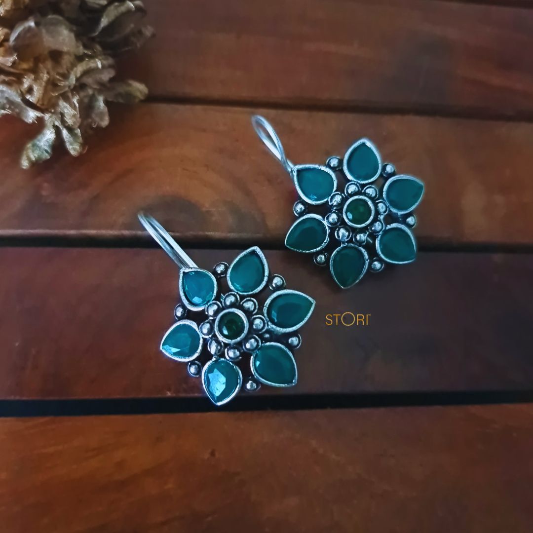 Ragini Studded Stone Dangler Earrings