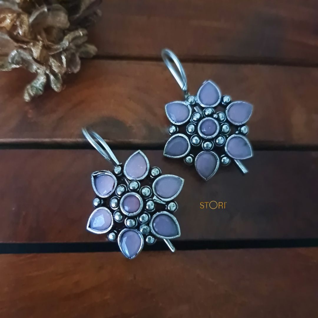 Ragini Studded Stone Dangler Earrings