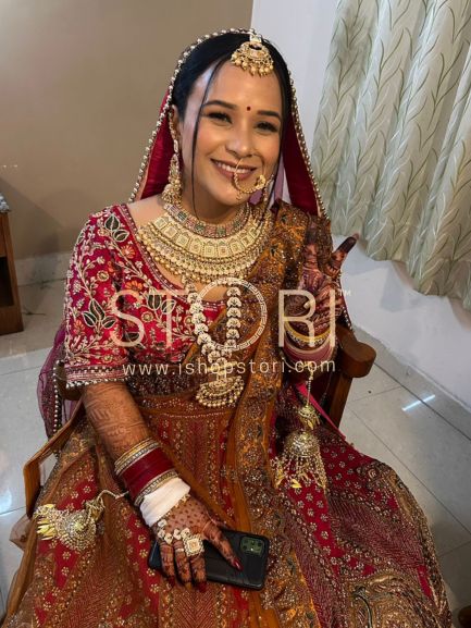 Suruchi Prasad in STORI Bridal Blouse