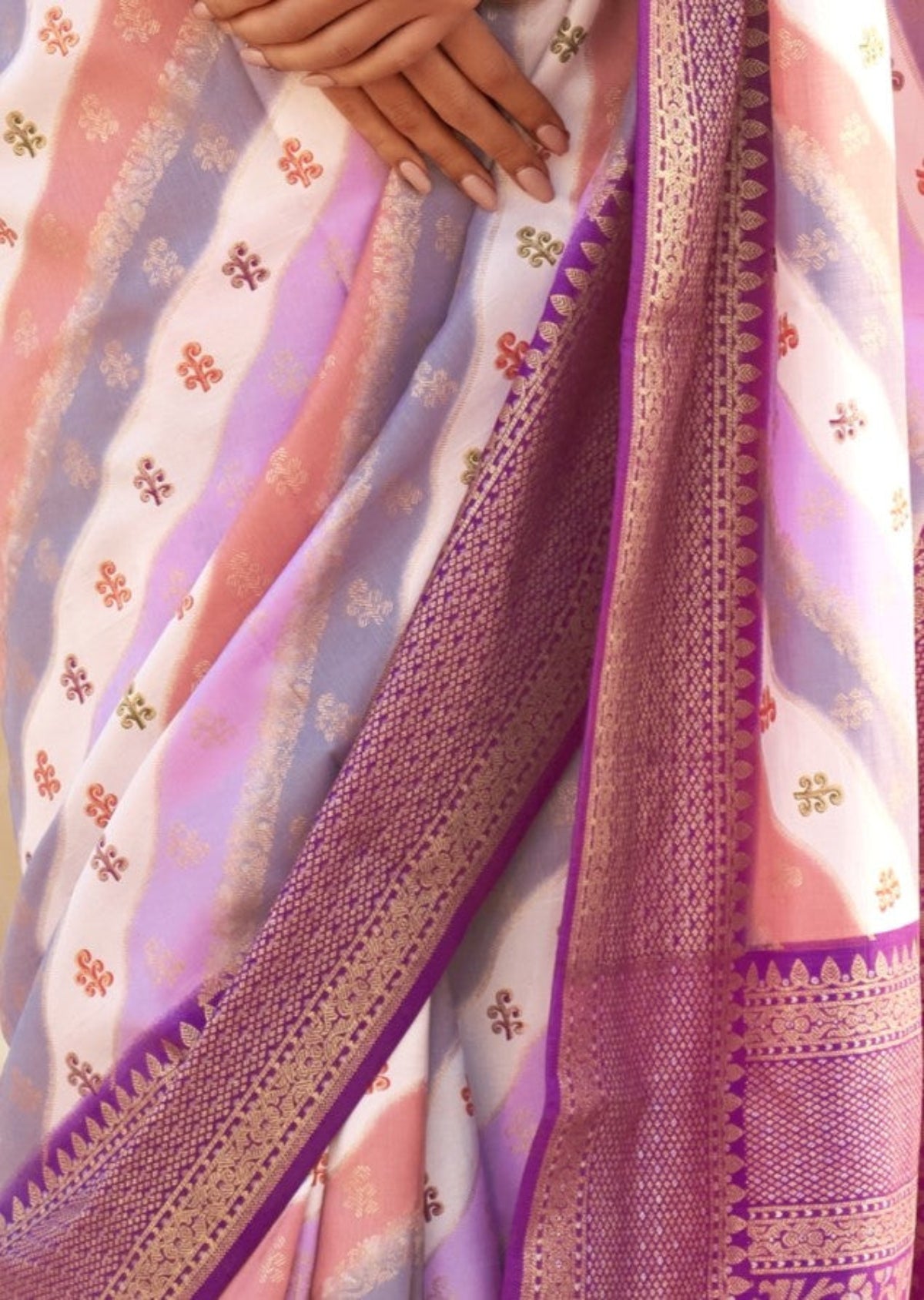 Best Purple Patola Silk Saree Online in India