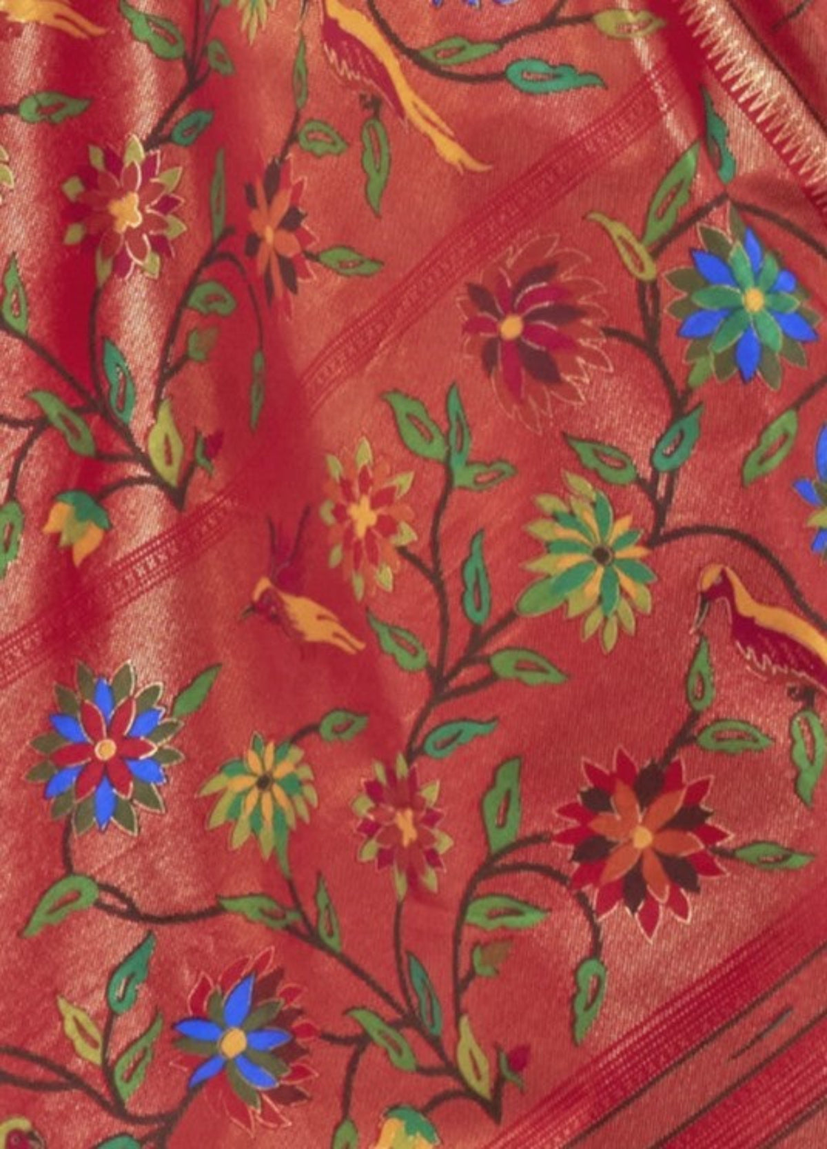 Shop Yellow Paithani Sarees Online at STORI.