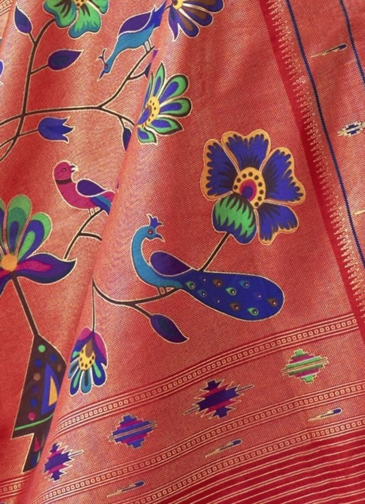 Shop Purple Paithani Sarees Online at STORI.