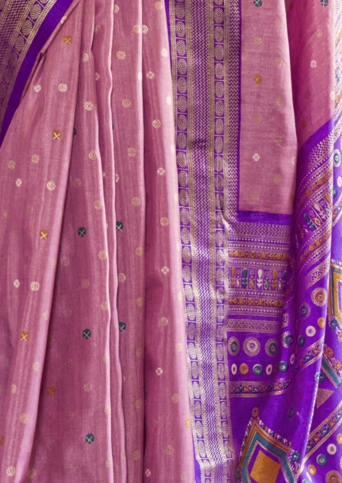 Best Pink Patola Silk Saree Online in India