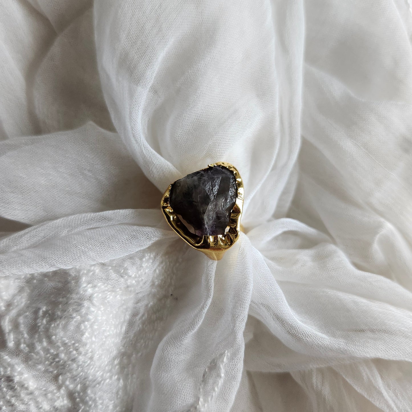 Shop Gemstone Golden Finger Rings Online- STORI