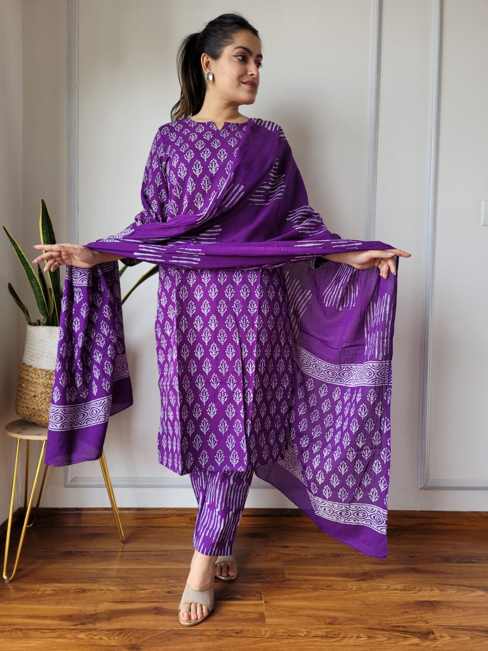 Shop Purple Suit Set Online-STORI