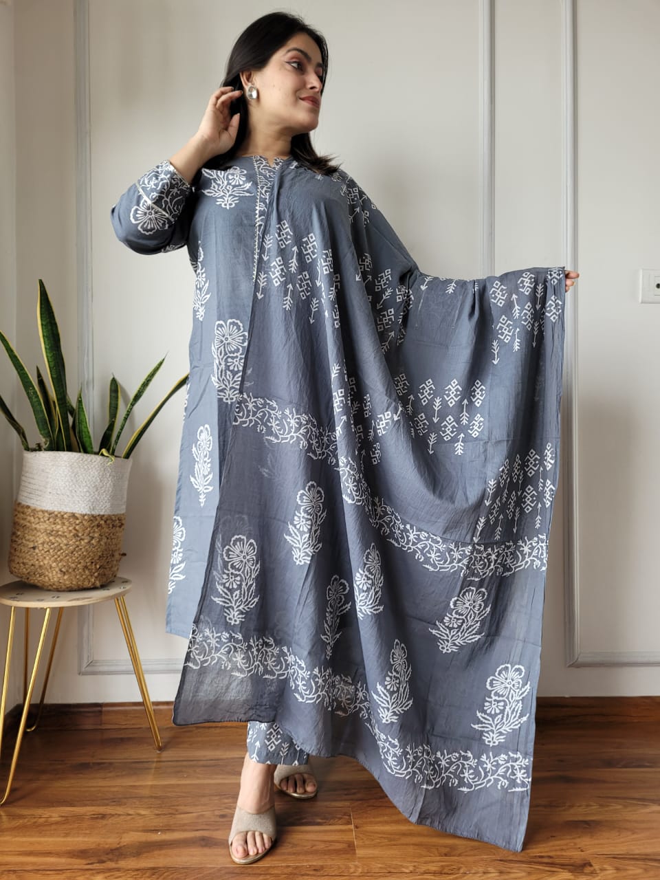 Shop Grey Suit Set Online-STORI