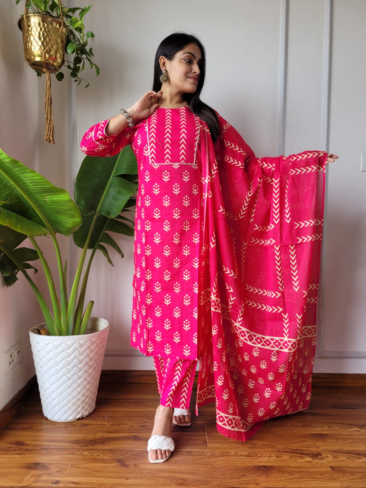 Shop Pink Suit Set Online-STORI