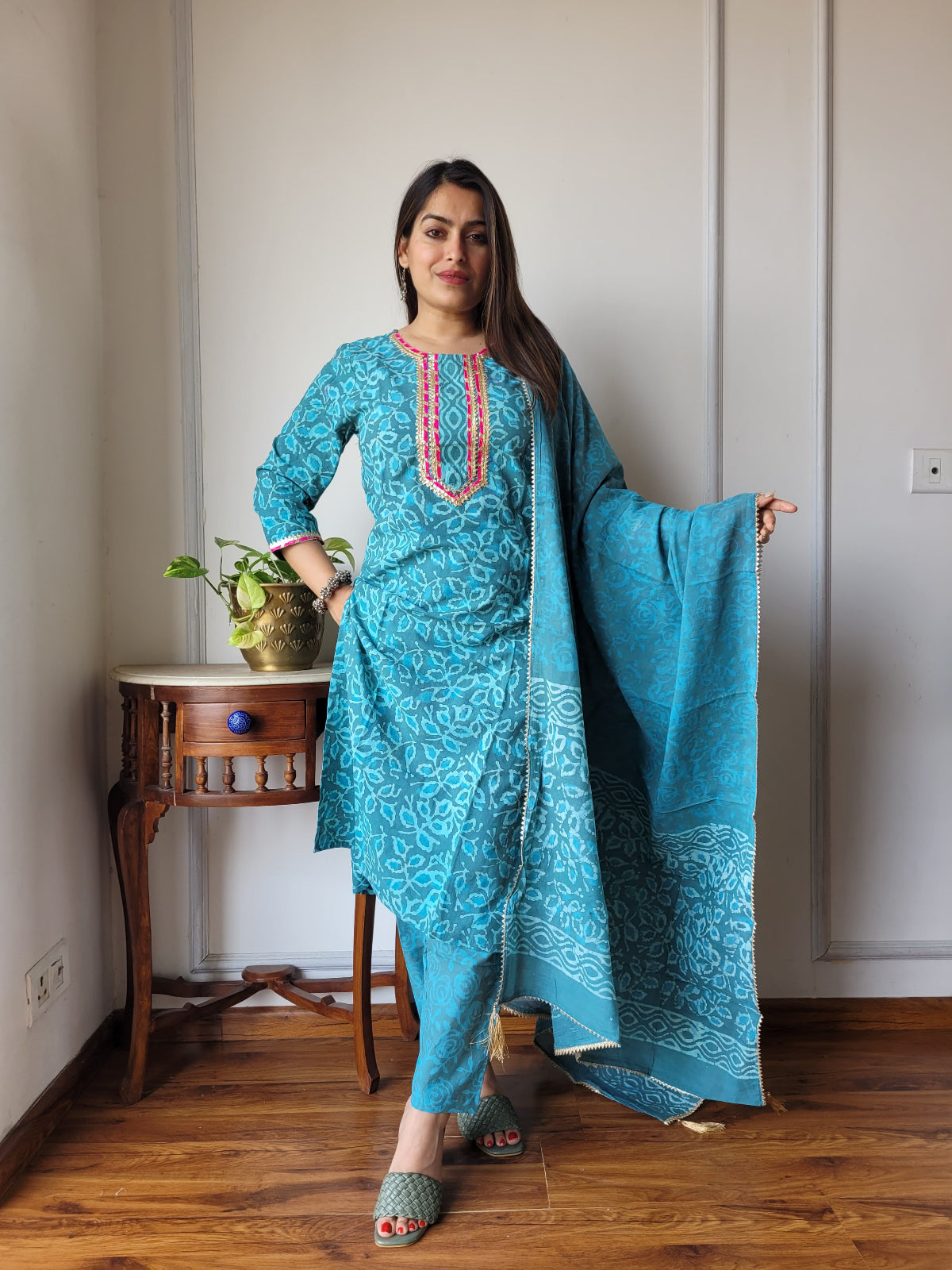Shop Blue Suit Set Online-STORI